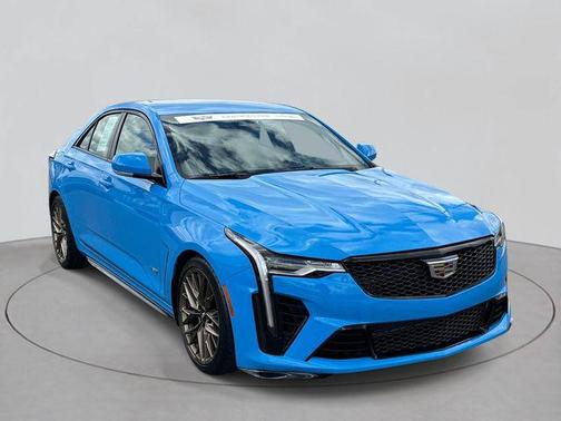 Electric Blue 2023 Cadillac CT4-V V-Series Blackwing