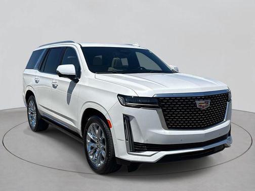 Crystal White Tricoat 2021 Cadillac Escalade Premium Luxury