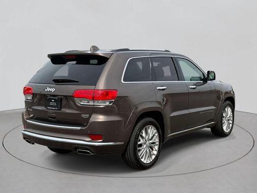 Walnut Brown Metallic Clearcoat 2017 Jeep Grand Cherokee Summit