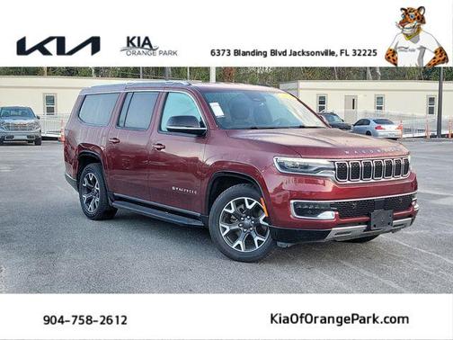 Velvet Red Pearlcoat 2023 Jeep Wagoneer L Series III 4x4