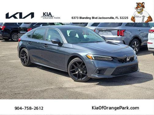 Sonic Gray Pearl 2023 Honda Civic Sport Touring