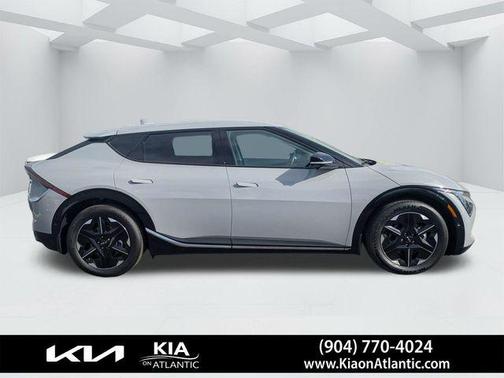 Wolf Gray 2025 Kia EV6 Wind AWD