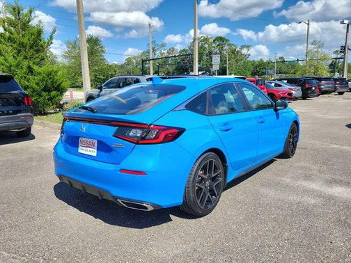 Blue Pearl 2024 Honda Civic Sport Touring