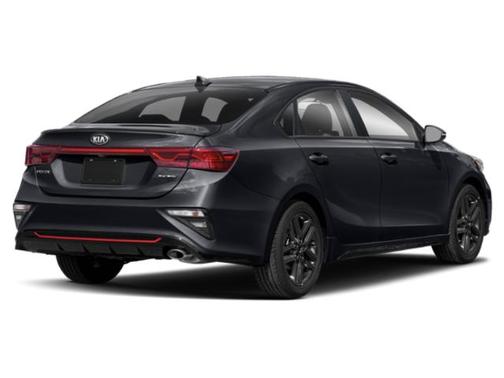 Aurora Black 2021 Kia Forte GT-Line