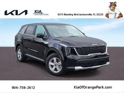 Ebony Black 2026 Kia Sorento LX