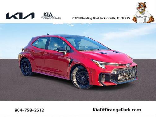 Supersonic Red 2025 Toyota GR Corolla Premium