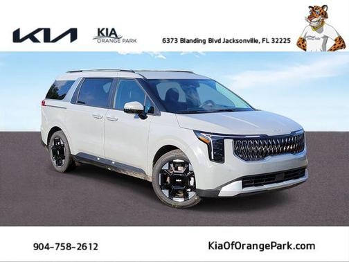 Ceramic Silver 2026 Kia Carnival EX