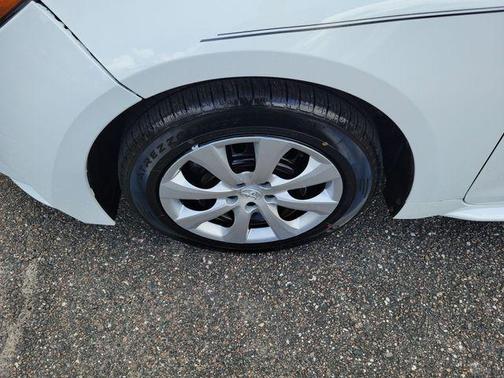 White 2022 Toyota Corolla LE