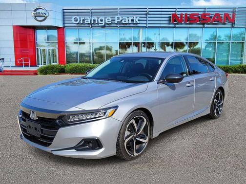 Lunar Silver Metallic 2021 Honda Accord Sport SE 1.5T