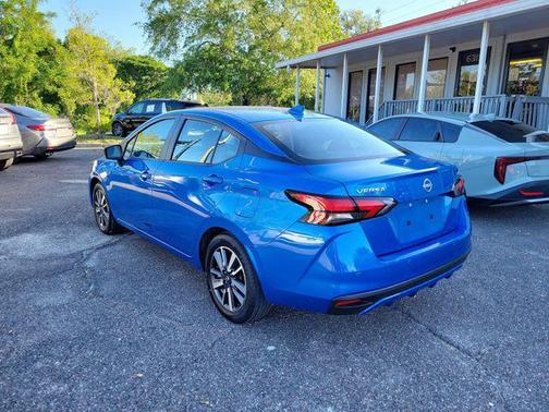 Electric Blue Metallic 2024 Nissan Versa 1.6 SV