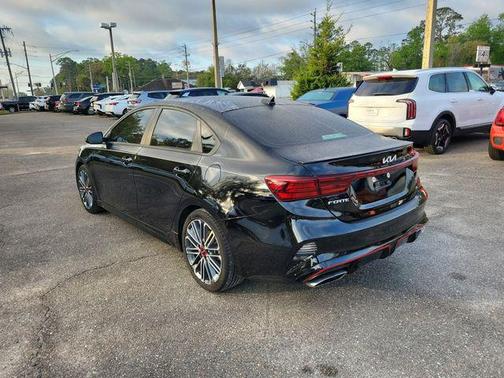 Aurora Black 2023 Kia Forte GT