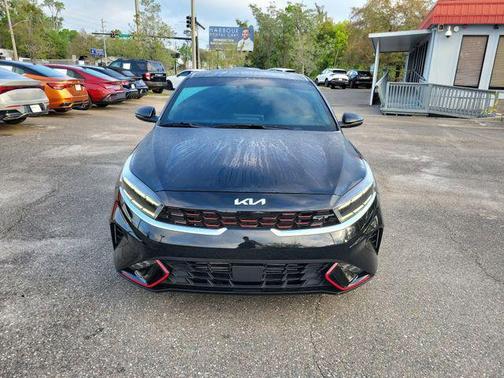 Aurora Black 2023 Kia Forte GT