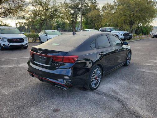 Aurora Black 2023 Kia Forte GT