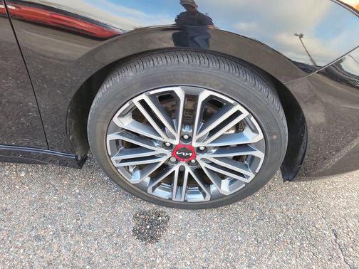 Aurora Black 2023 Kia Forte GT