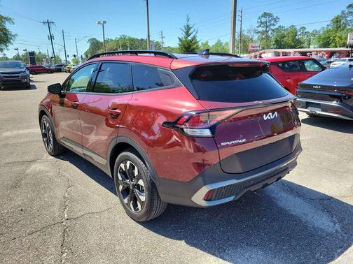 Dawning Red 2023 Kia Sportage X-Line