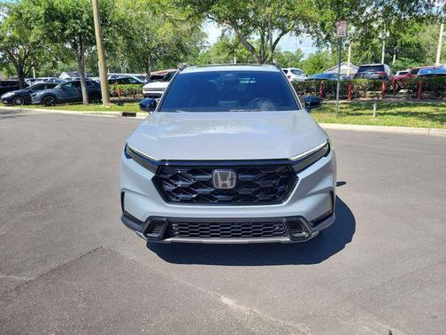 Gray 2025 Honda CR-V Hybrid Sport FWD