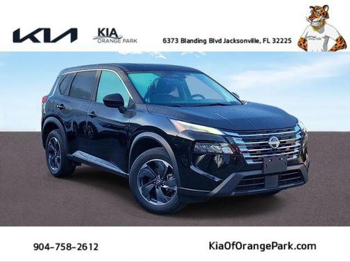 Super Black 2024 Nissan Rogue SV