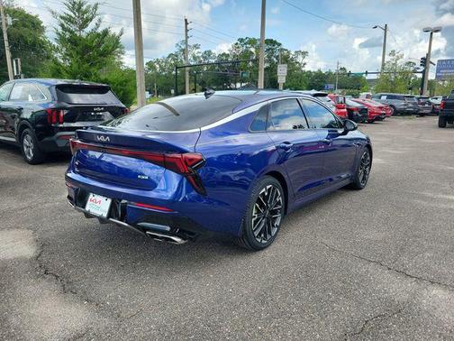 Yacht Blue 2025 Kia K5 GT