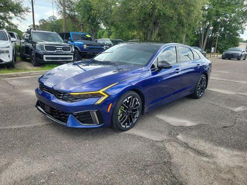 Yacht Blue 2025 Kia K5 GT