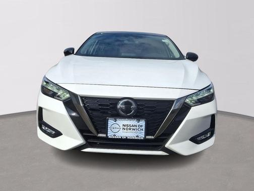 Aspen White 2023 Nissan Sentra SR