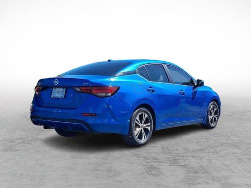 Electric Blue Metallic 2020 Nissan Sentra SV