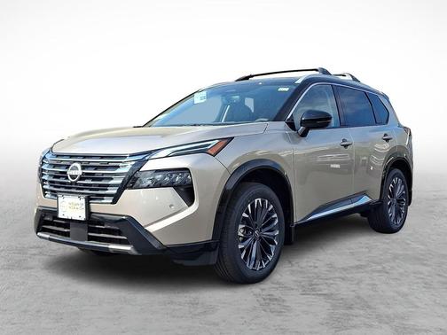 Champagne Silver/Black 2026 Nissan Rogue Platinum