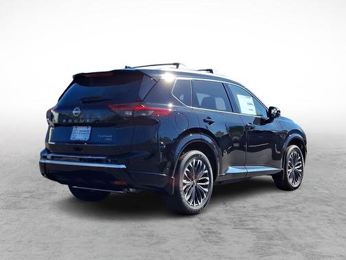 Super Black 2026 Nissan Rogue Platinum