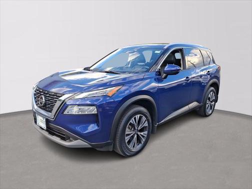 Caspian Blue Metallic 2021 Nissan Rogue SV