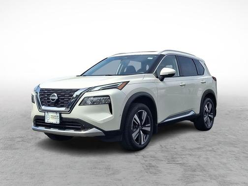 Pearl White Tricoat 2023 Nissan Rogue Platinum