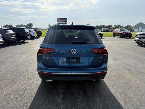 Blue 2020 Volkswagen Tiguan 2.0T SE 4MOTION