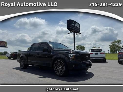 Agate Black Metallic 2019 Ford F-150 XLT