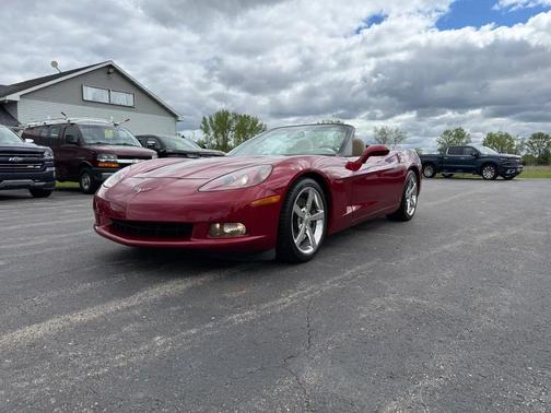 Burgundy 2008 Chevrolet Corvette Base