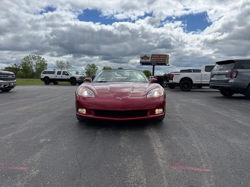 Burgundy 2008 Chevrolet Corvette Base
