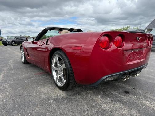 Burgundy 2008 Chevrolet Corvette Base
