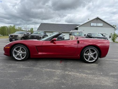 Burgundy 2008 Chevrolet Corvette Base
