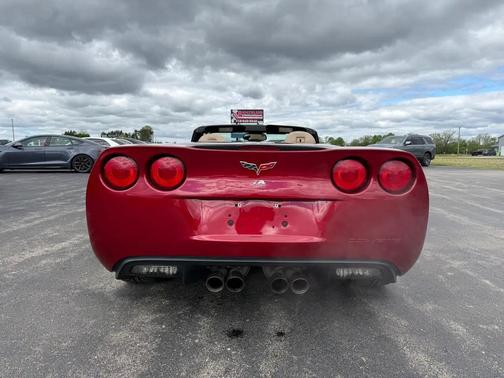 Burgundy 2008 Chevrolet Corvette Base
