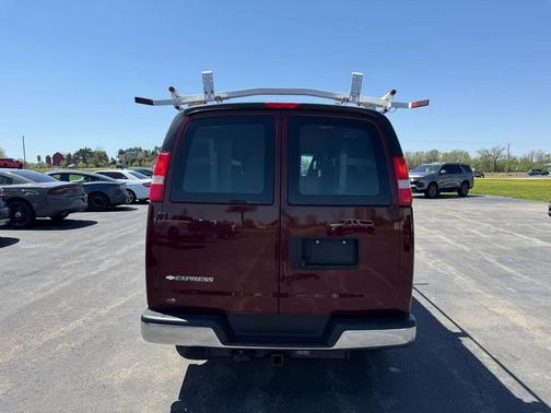 Burgundy 2018 Chevrolet Express 3500 Work Van