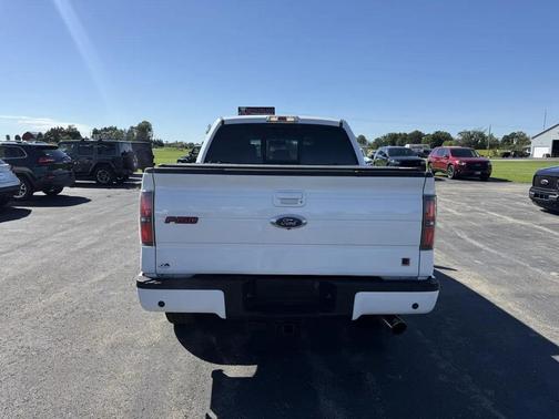 White Platinum Metallic Tri-Coat 2014 Ford F-150 Platinum