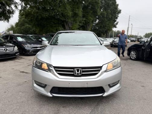 Alabaster Silver Metallic 2013 Honda Accord EX-L