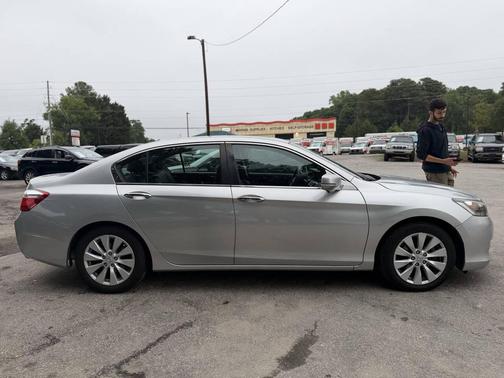 Alabaster Silver Metallic 2013 Honda Accord EX-L