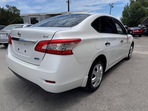 Aspen White 2014 Nissan Sentra SV