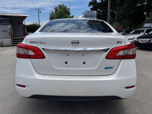 Aspen White 2014 Nissan Sentra SV