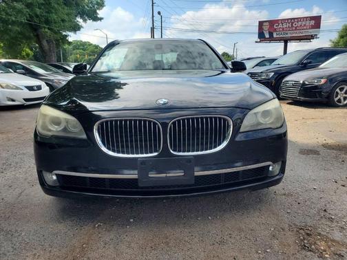 Black 2009 BMW 750 I