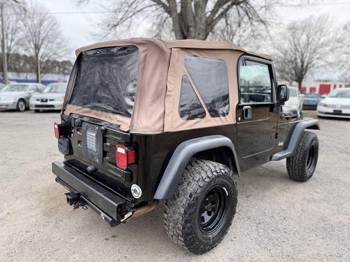 Black 2006 Jeep Wrangler X