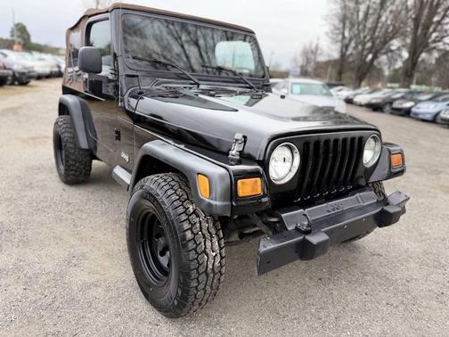 Black 2006 Jeep Wrangler X