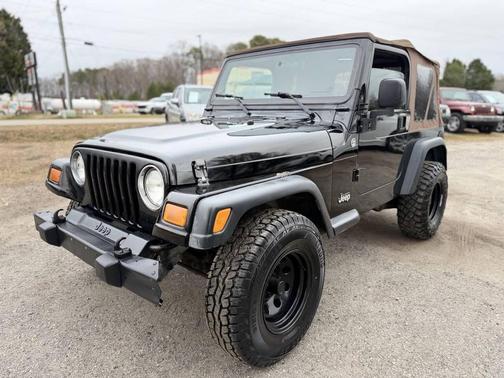Black 2006 Jeep Wrangler X