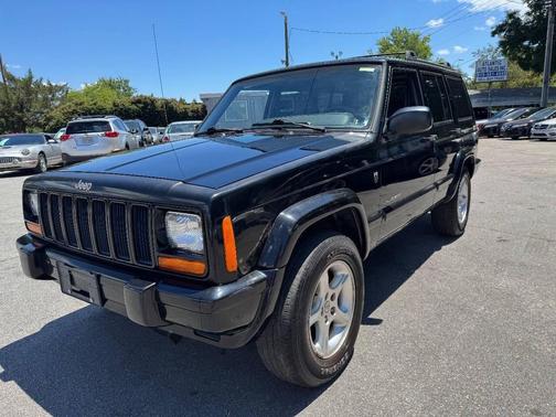 Black Clearcoat 2001 Jeep Cherokee Sport 4WD