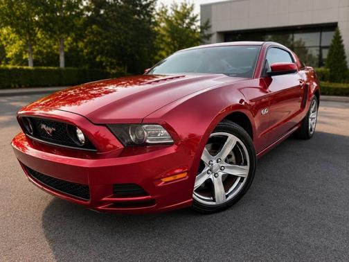 Burgundy 2014 Ford Mustang GT