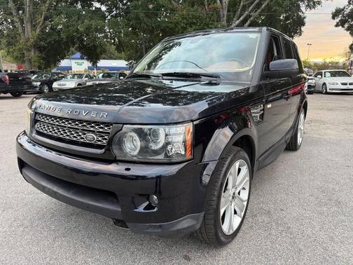Black 2012 Land Rover Range Rover Sport HSE
