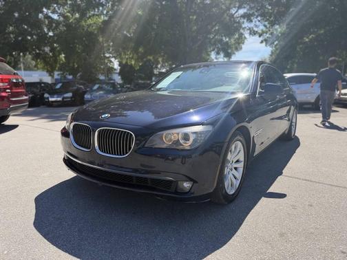 Blue 2010 BMW 750 Li xDrive